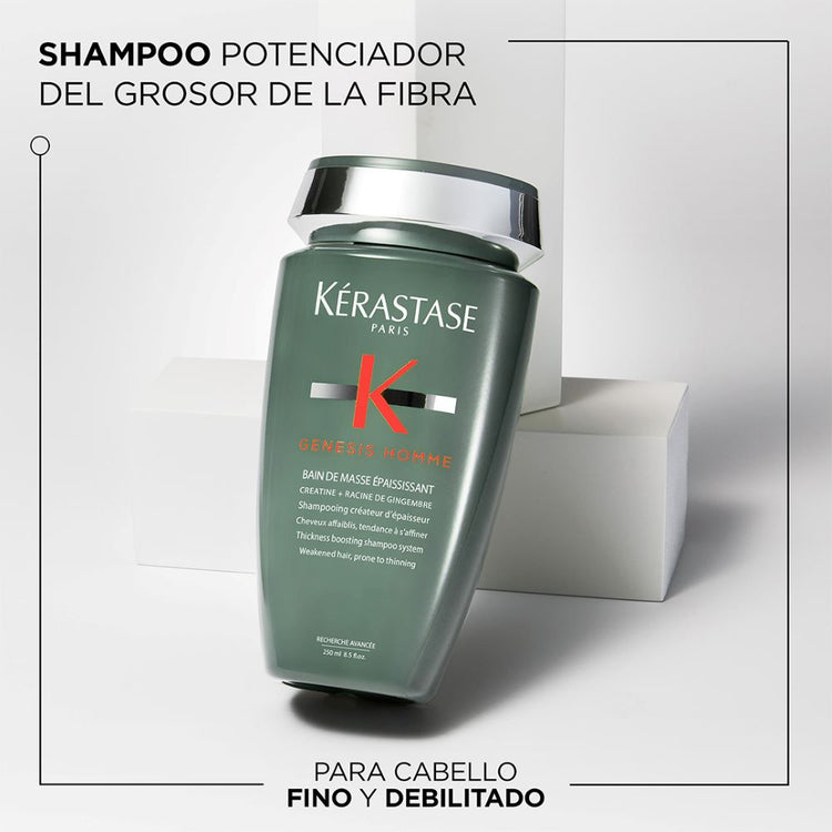 Shampoo Bain De Masse Épaississant Hombre